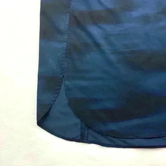 Athleta Navy Zephyr Print Blur Camo Sleeveless Crew Neck Athletic Tank Size XXS - Picture 5 of 15